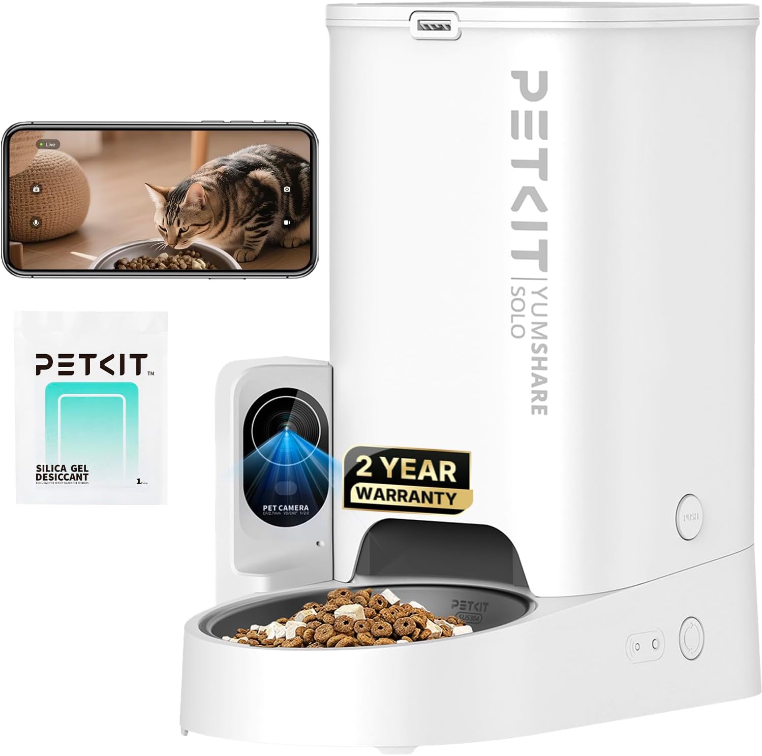 Automatic Feeder with Camera and App Control