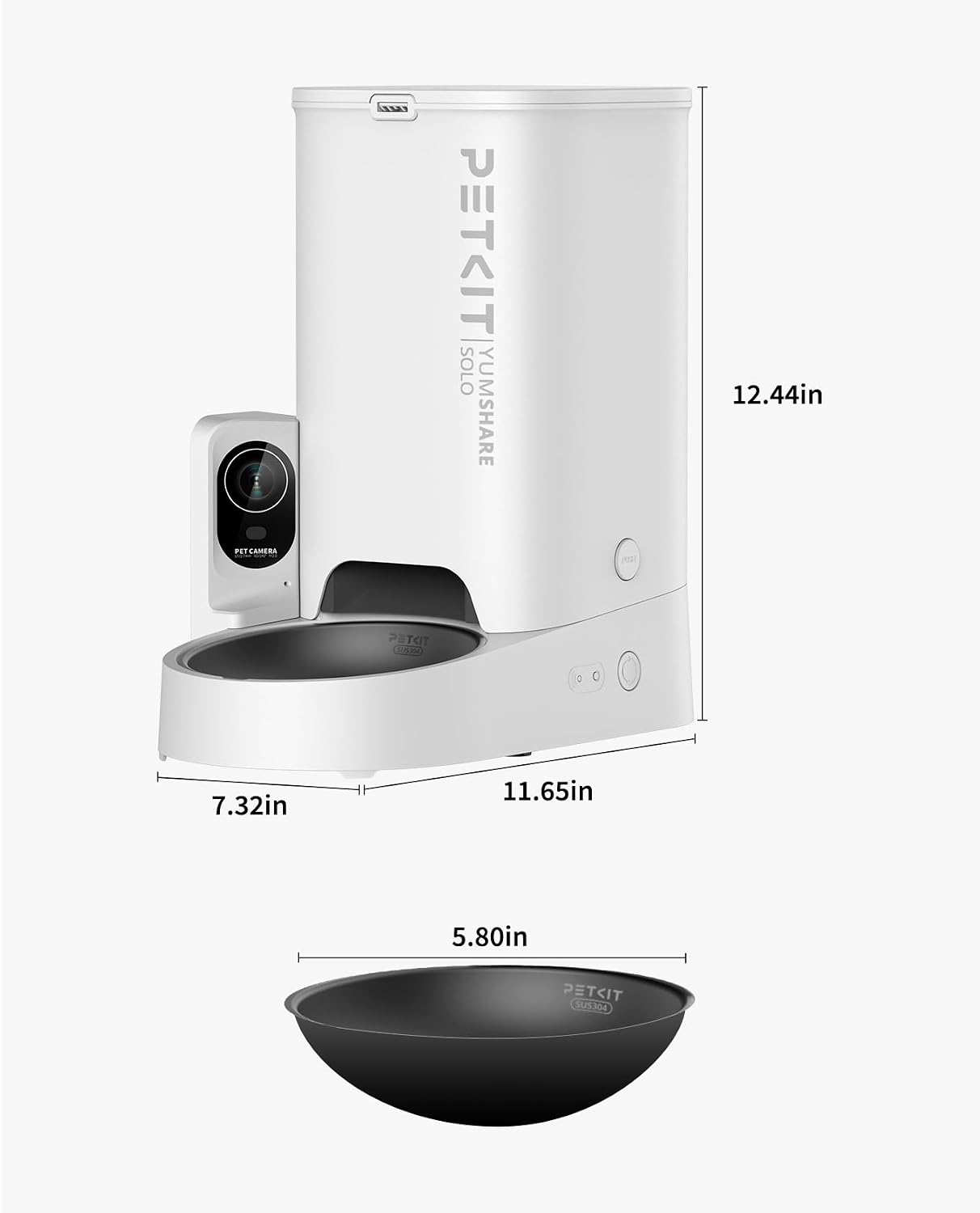 Automatic Feeder with Camera and App Control