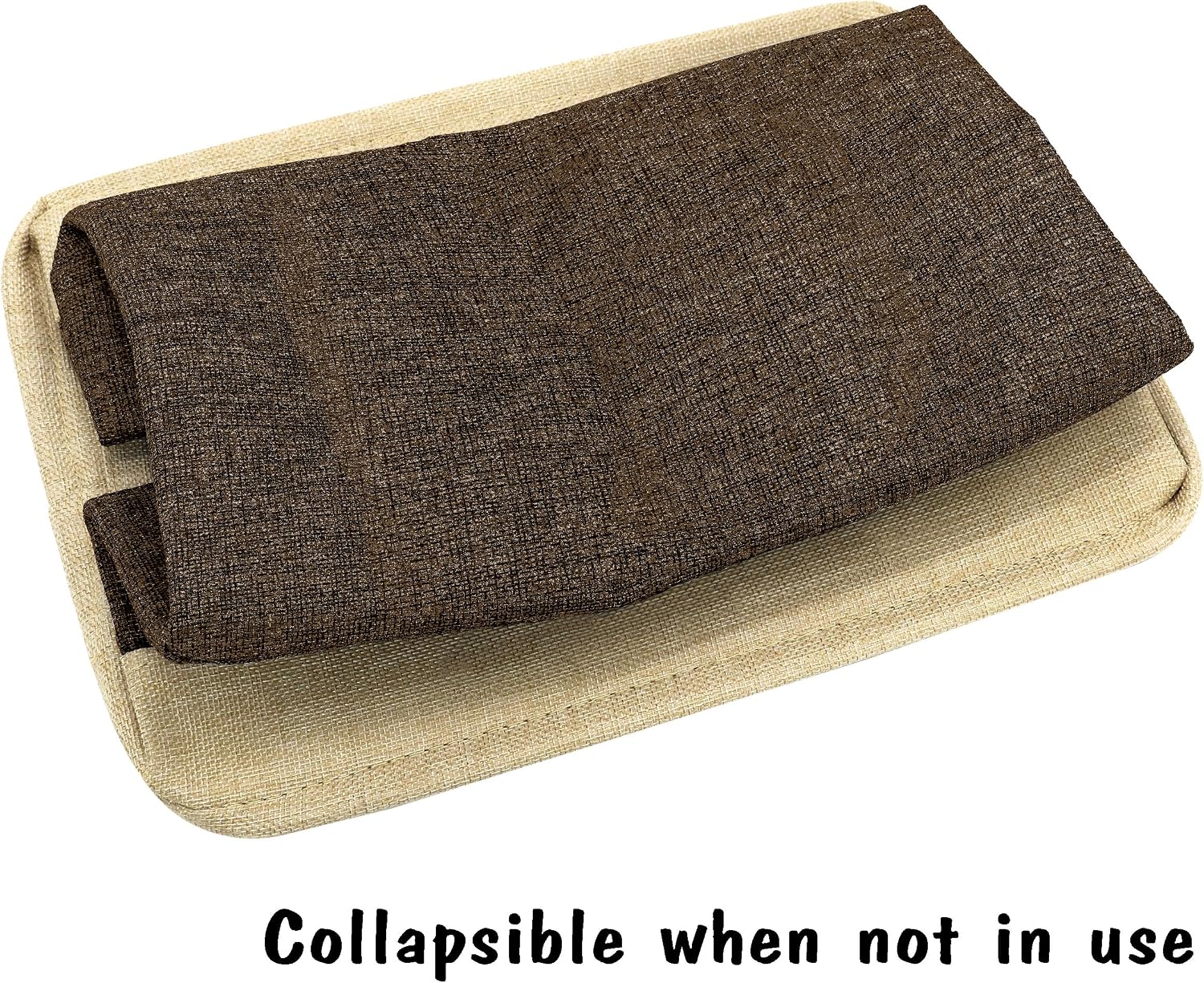 Collapsible Dog Toy Basket, 15 x 11 x 9 inch