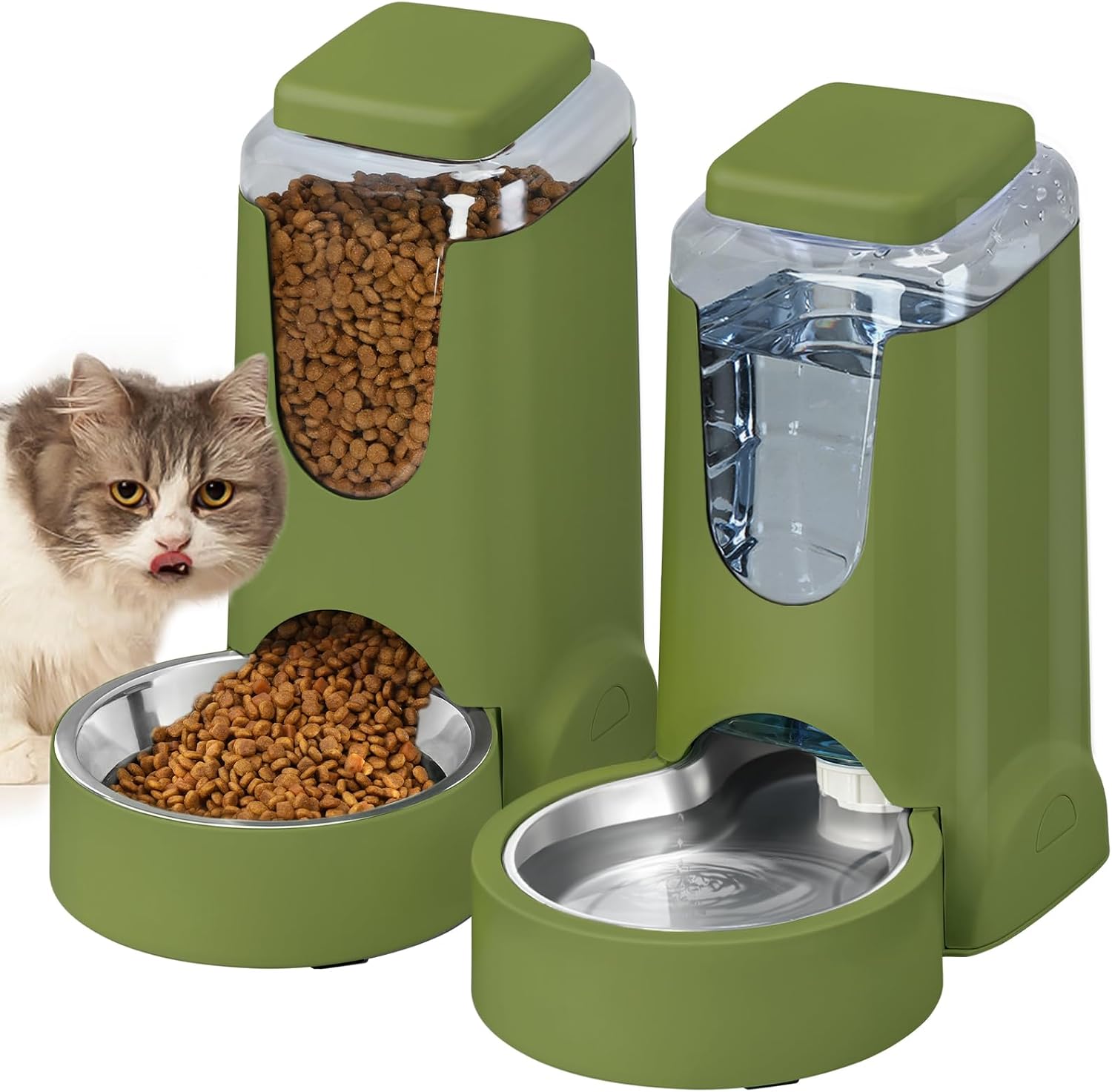 Gravity Feeder and Water Set, 1 Gallon Each