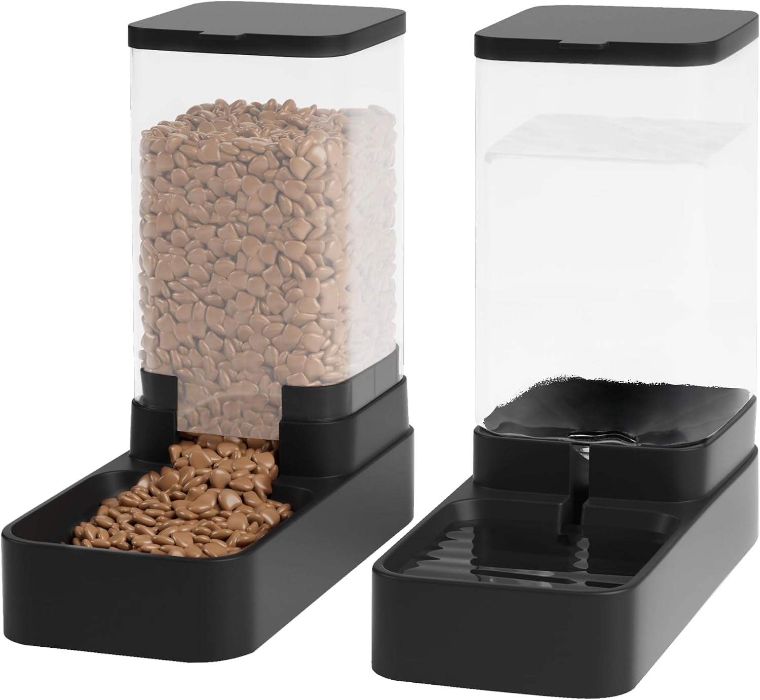 Gravity Feeder and Water Set with Bowl, 3.3 L
