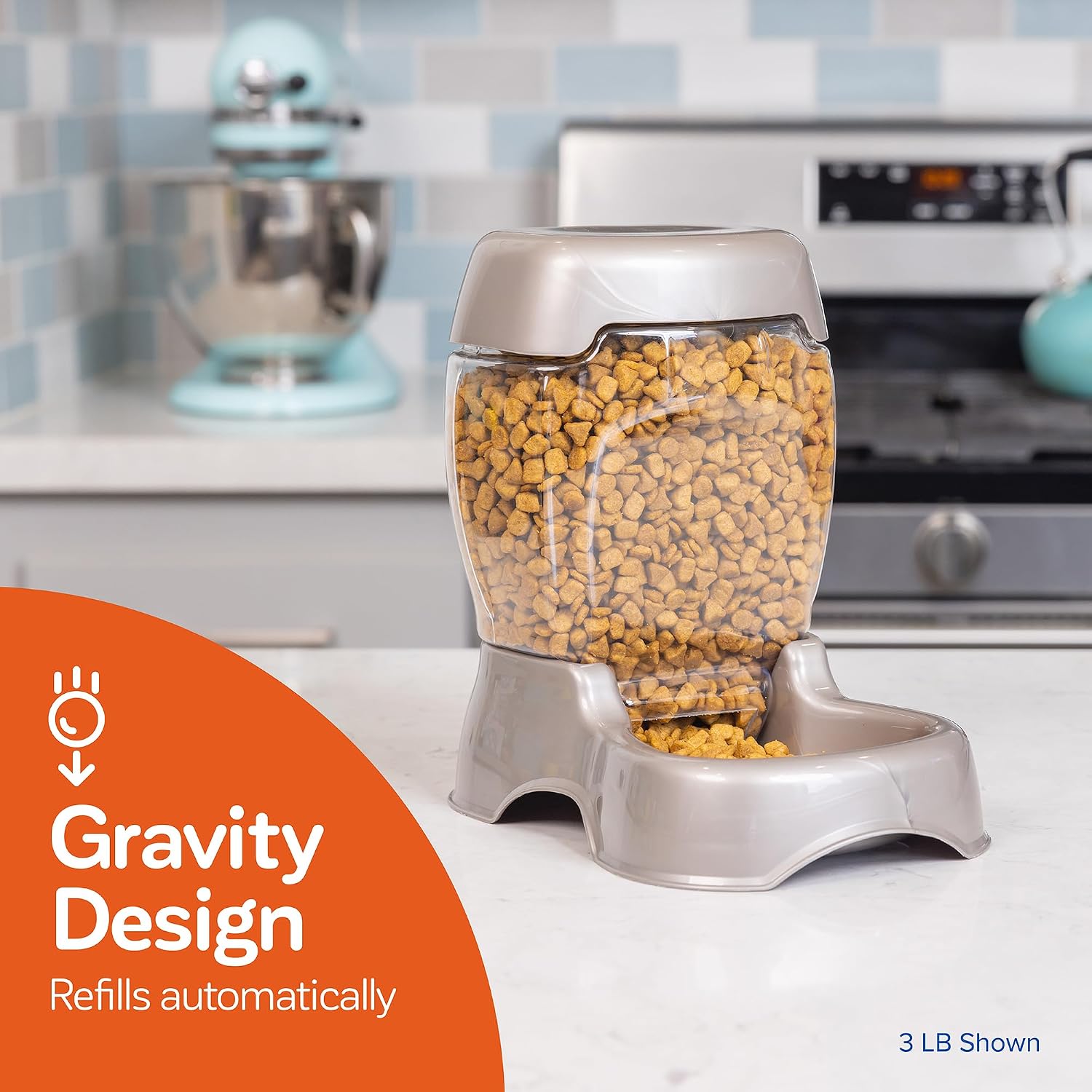 Gravity Feeder for Dogs and Cats