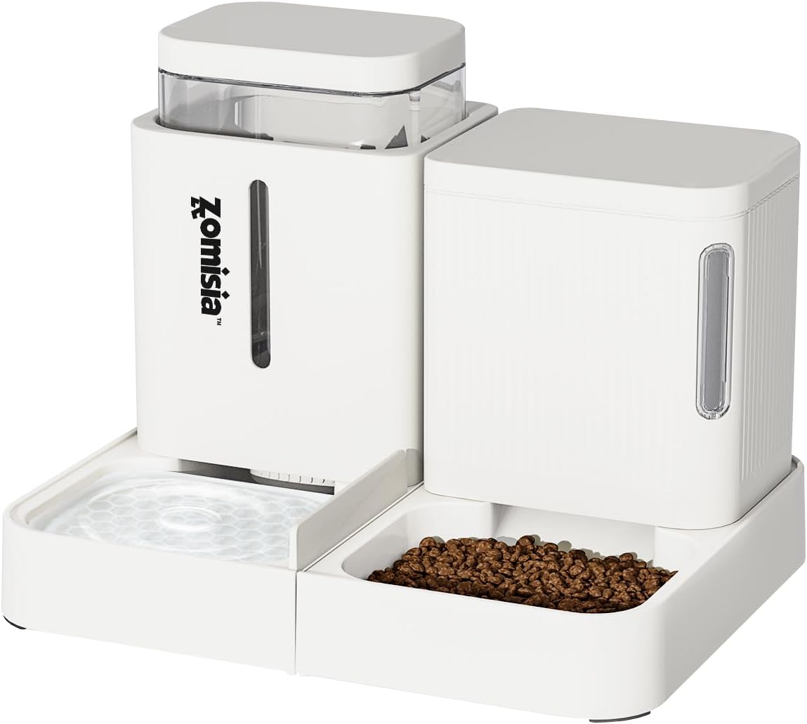 Rotating Gravity Feeder and Water Set, 0.8 Gallon